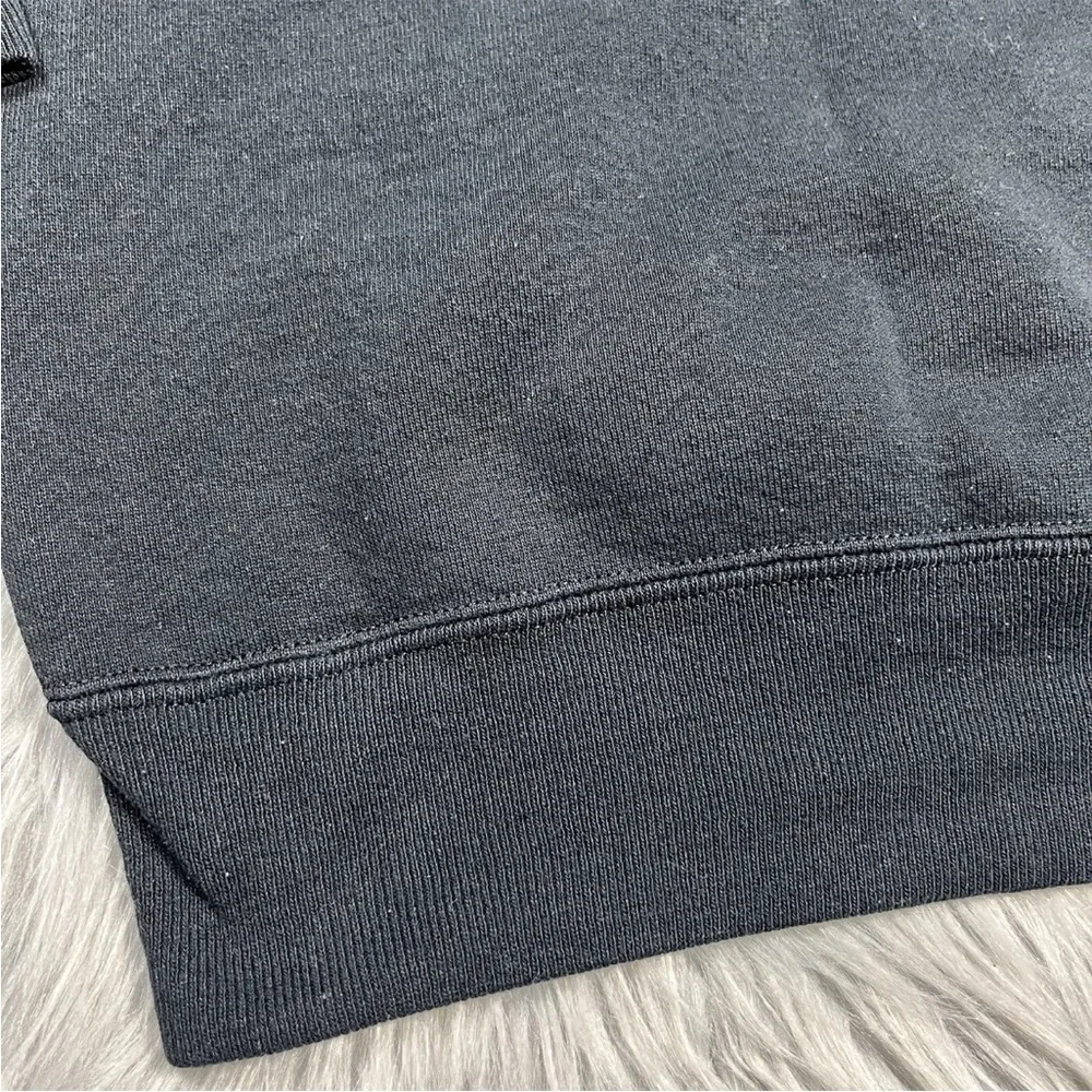 Vintage 90s Russell Crewneck Black Pacific Lutheran Athletics Sweater